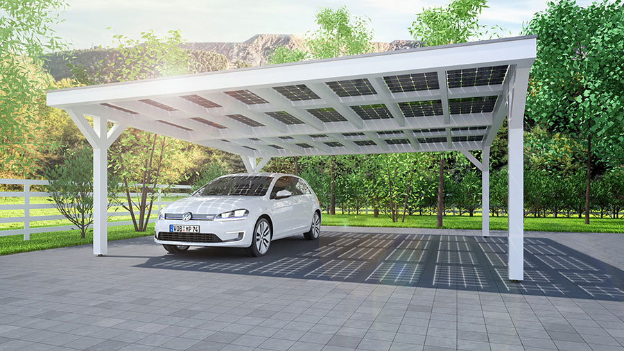 تركيب مظلات سيارات Solar-carport